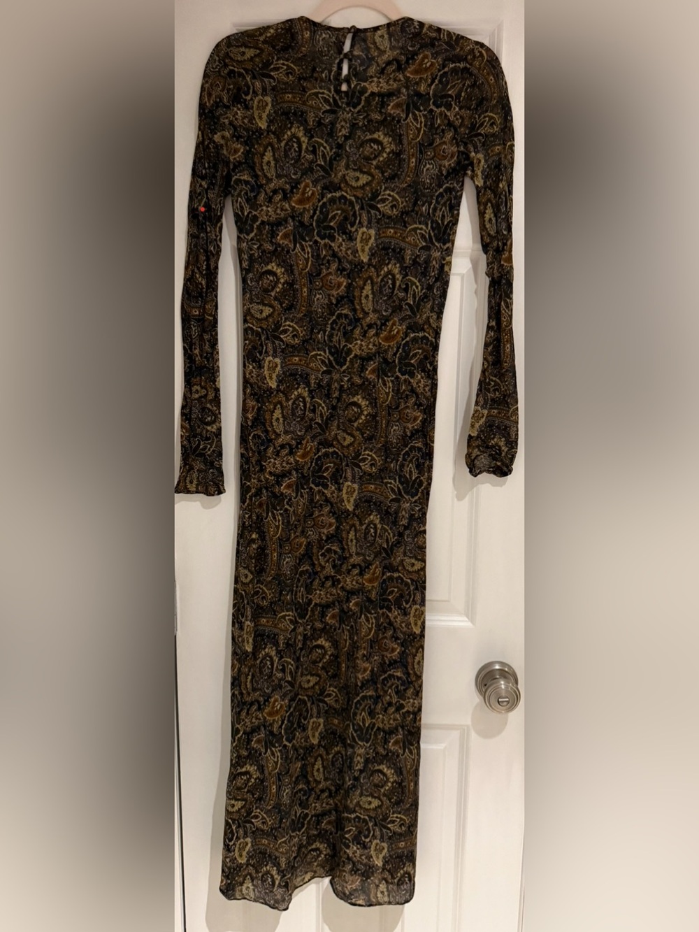 Doen, thin cotton long sleeves dress